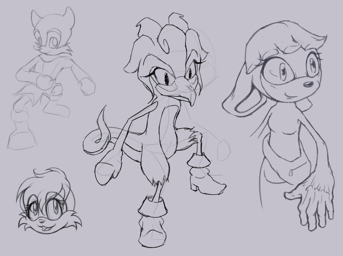 Sonic Sketchdump