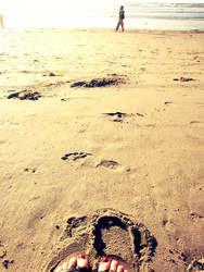 Feet on the Sand