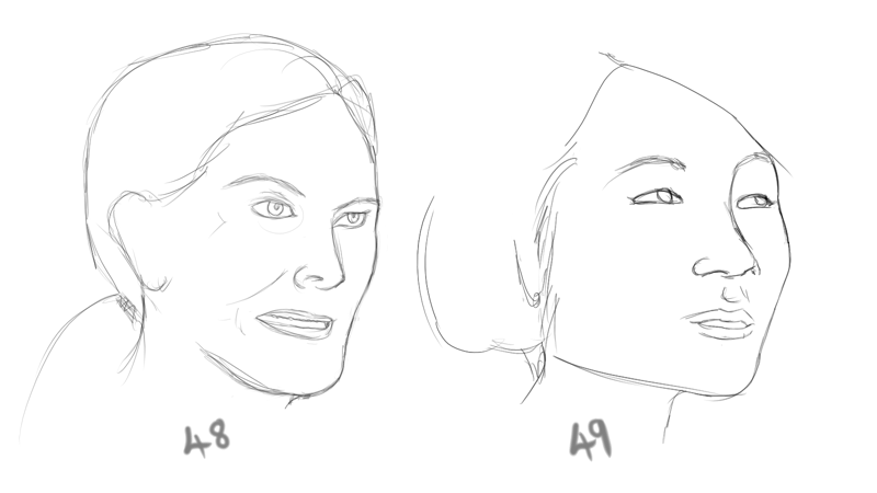 Five Minute Faces #48-49