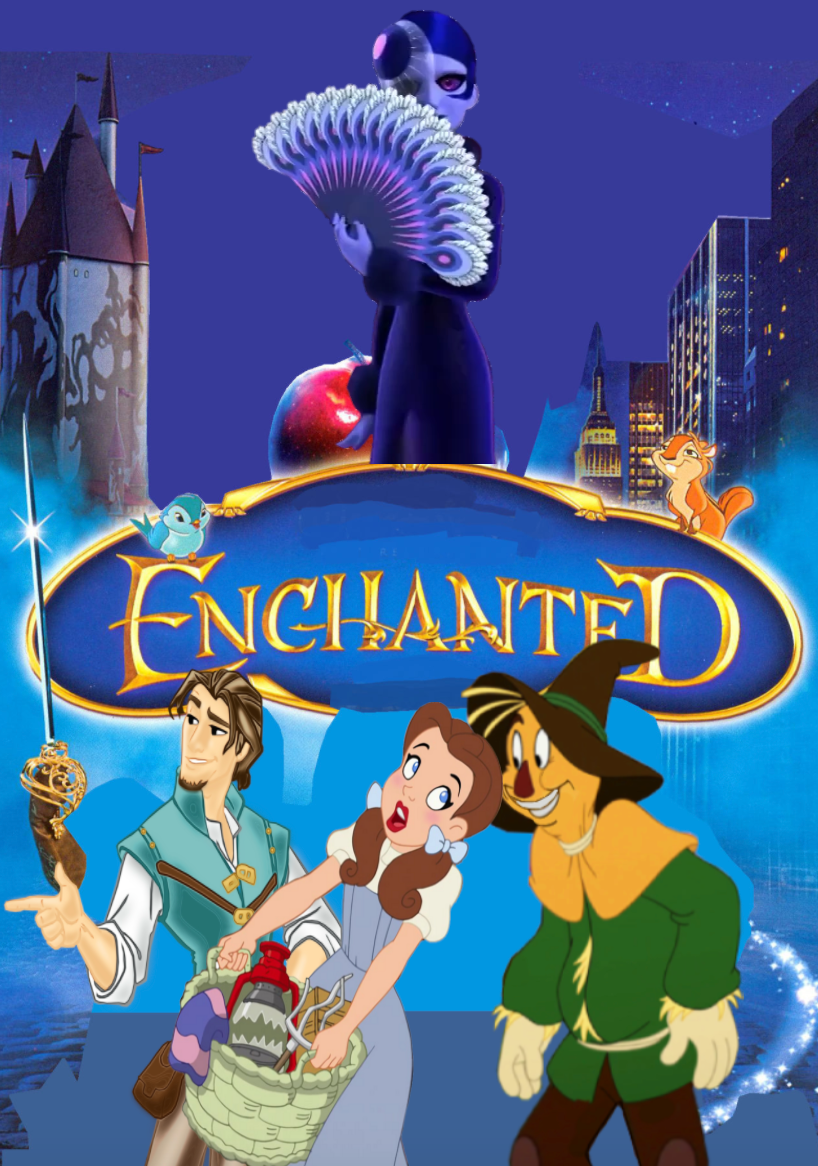 Enchanted (My Version) Poster by isathekittypan on DeviantArt