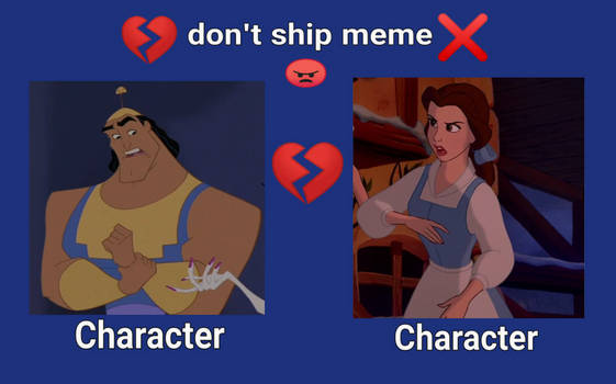 I don't ship Kronk x Belle