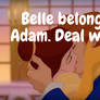 Belle belongs to Adam stamp