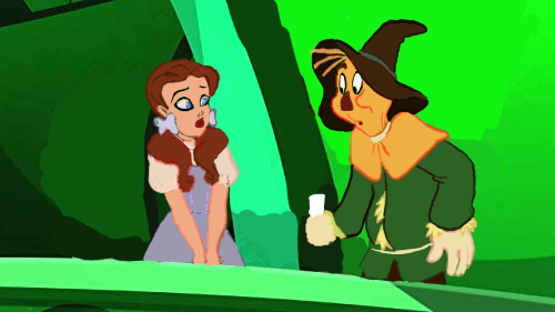 Dorothy Deviantart Dorothy and the Wizard of Oz scene redraw by isathekittypan on DeviantArt