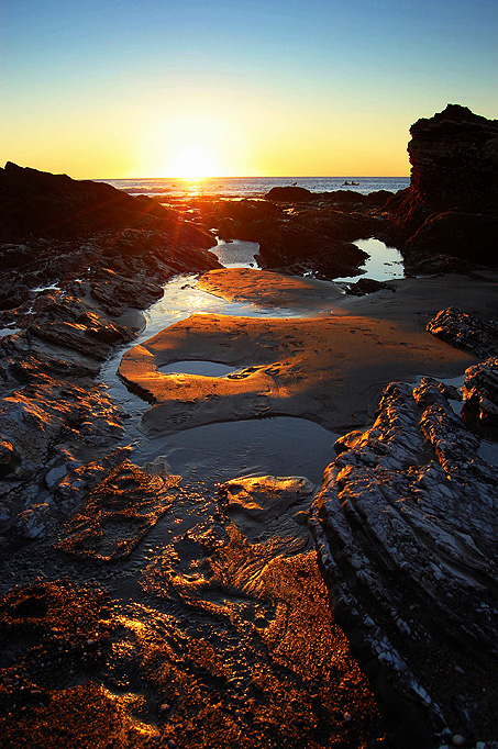 Sun Pools and Wet Rocks