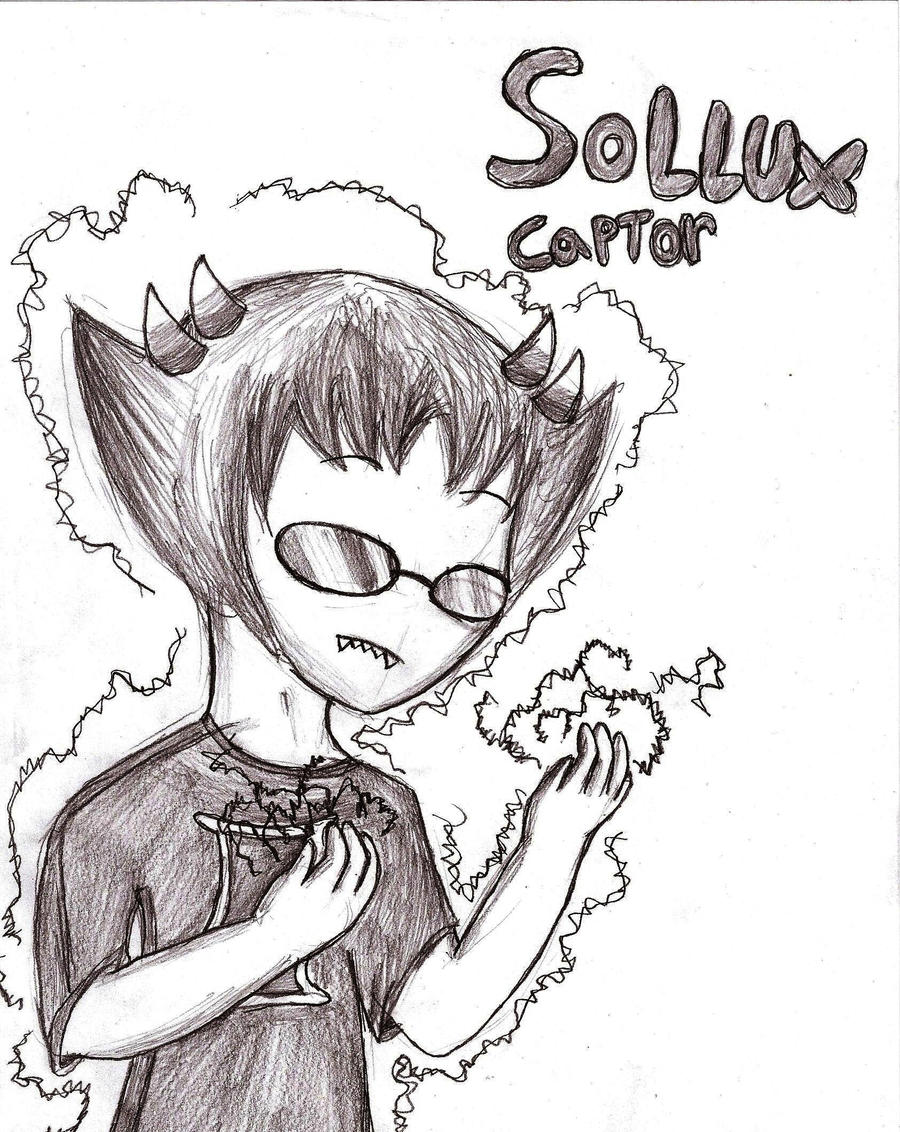 portrait drawing- Sollux Captor