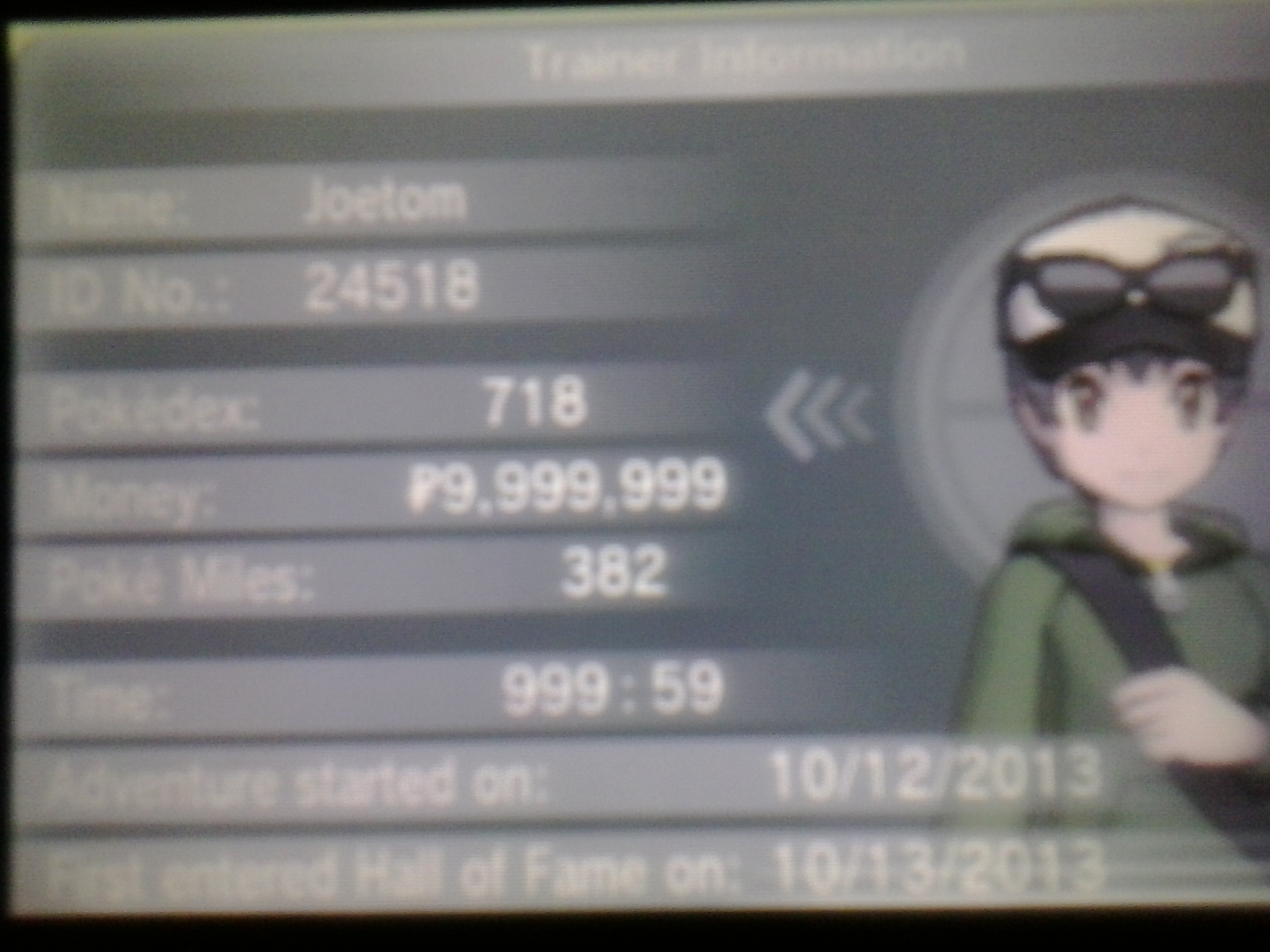 My Trainer Card