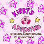 Kirby's Adventure-Title Screen