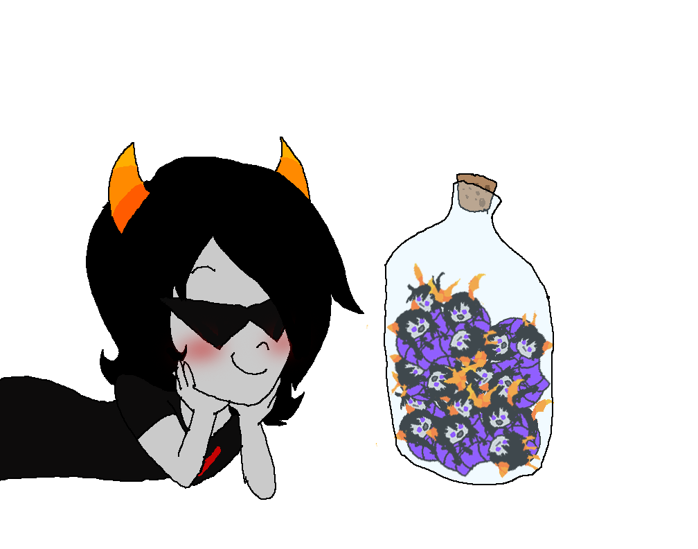 Rezina's Jar of Purple Babies