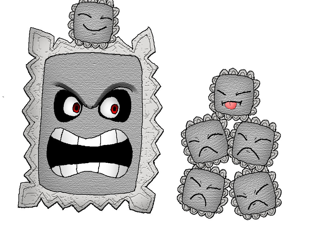 Thwomp amd Thwimps by Rotommowtom on DeviantArt