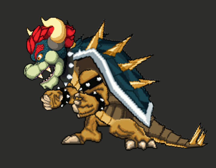 Giga Bowser Walk animated by Rotommowtom on DeviantArt Giga Bowser Walk animated by Rotommowtom on DeviantArt