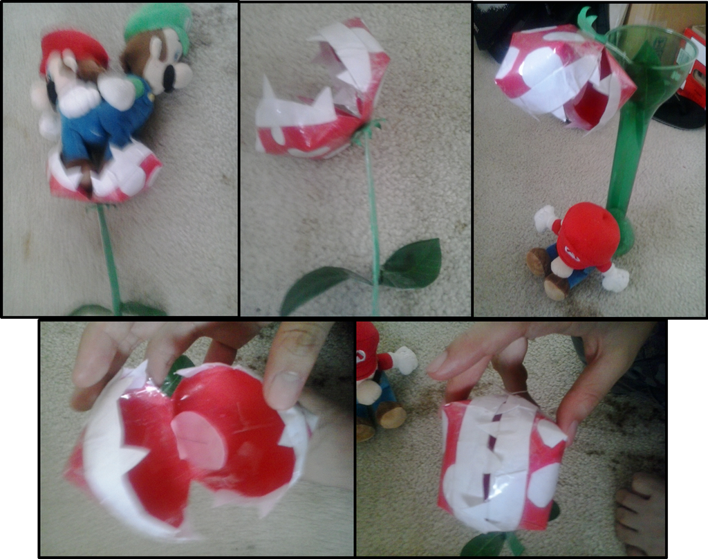 My Piranha Plant Papercraft