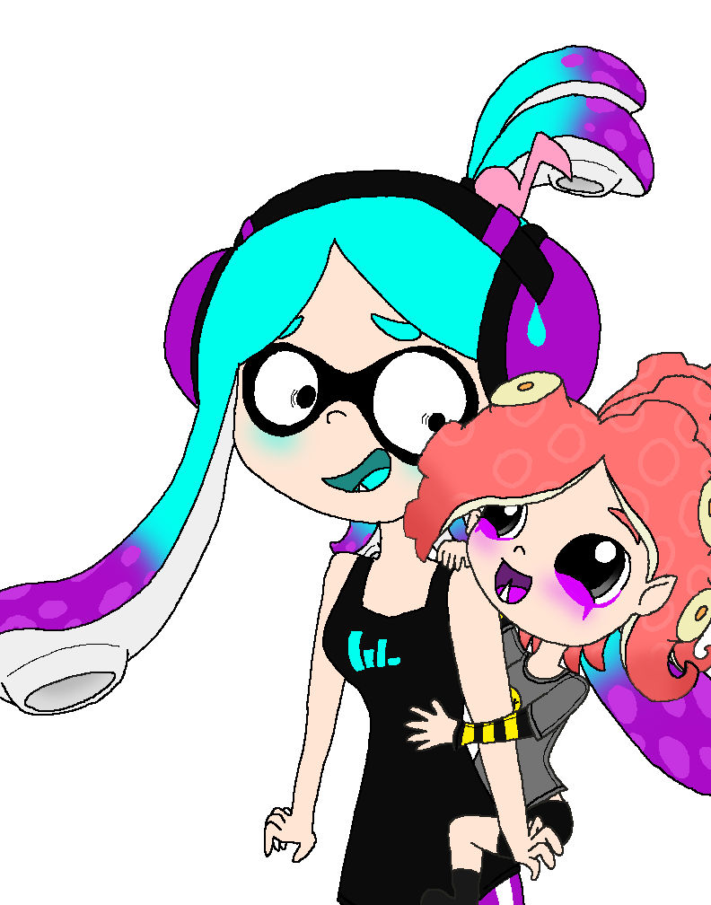 Blue Ringed Octoling Ava - Meet the Tiny Octoling by Rotommowtom on DeviantArt