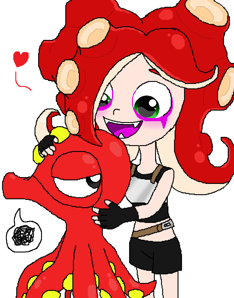 Cartoon Octoling Octoling and Octillery by Rotommowtom on DeviantArt