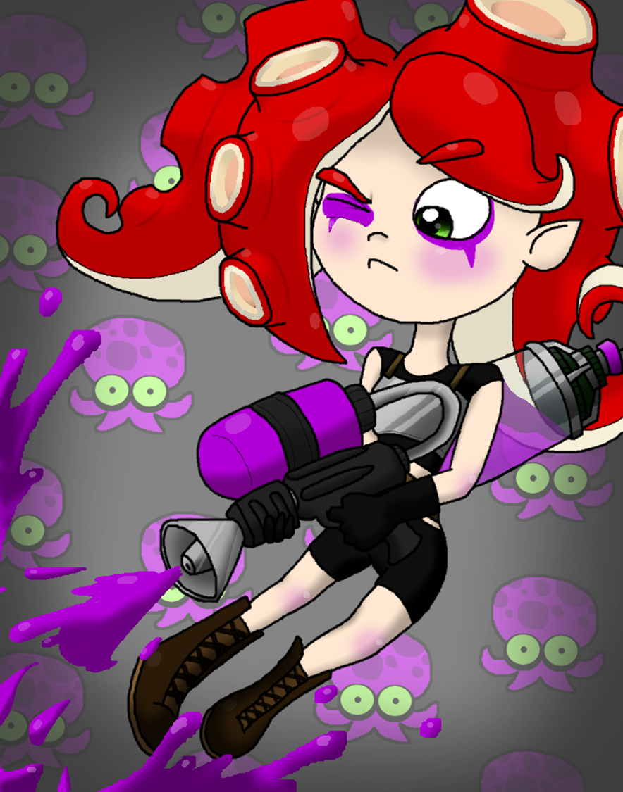 Octoling by Rotommowtom on DeviantArt
