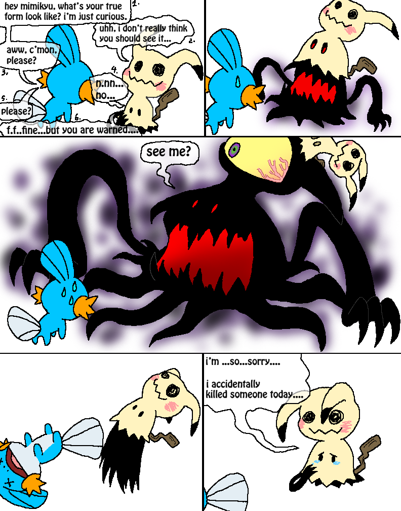 Mimikyu's True Form Speculation by Rotommowtom on DeviantArt