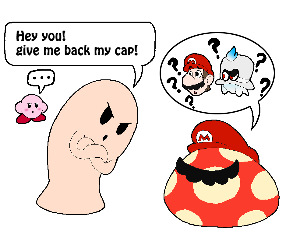 Cappy Capturing a Cappy s Cap by Rotommowtom on DeviantArt