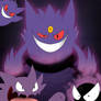 Spirit of the Shadows- Gengar and Family