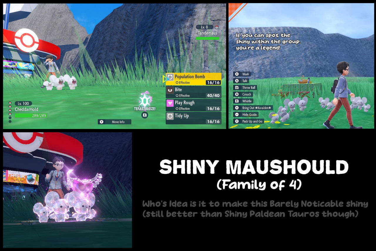 My Shiny Maushold by Rotommowtom on DeviantArt