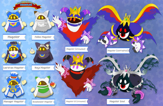 Magolor Galore - The Many Faces of Magolor