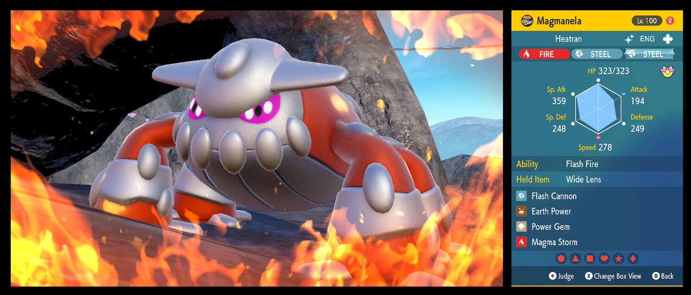 Heatran Build My Shiny Heatran by Rotommowtom on DeviantArt