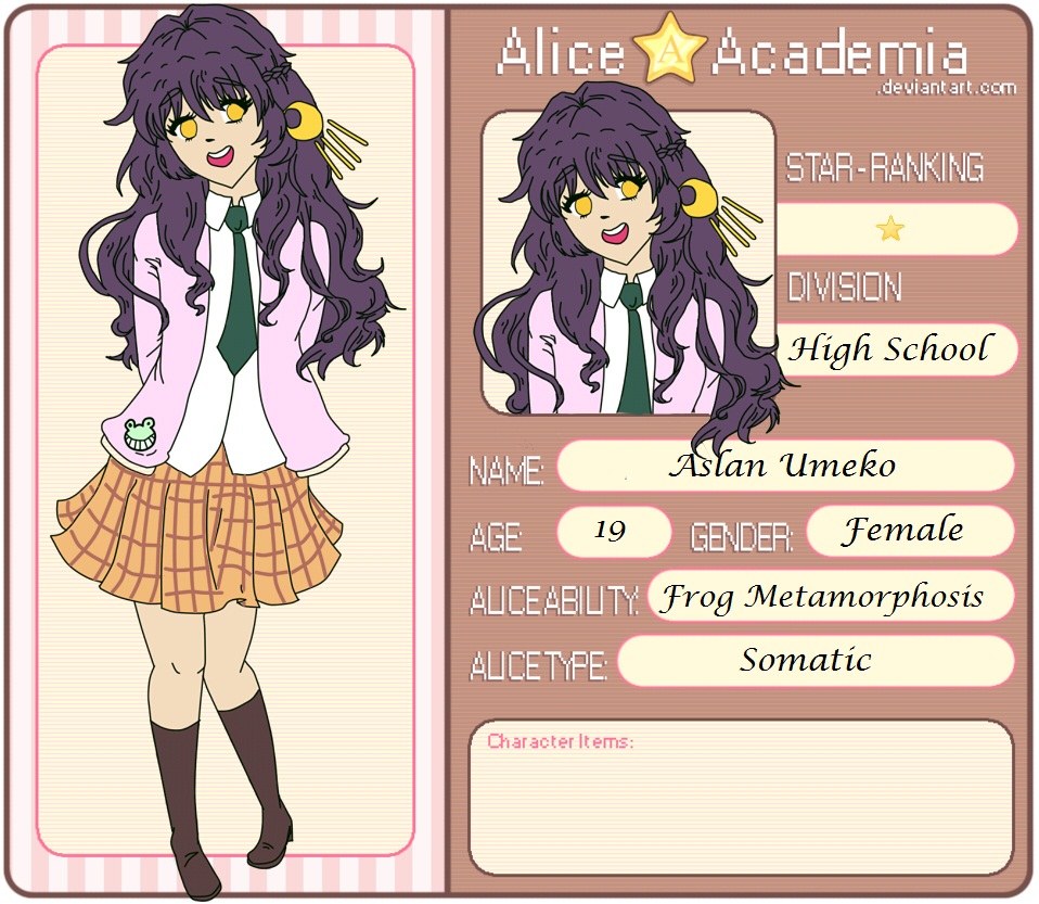 Alice Academia: Aslan, Umeko