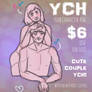 [YCH CLOSED] CUTE COUPLE $6 SLOT