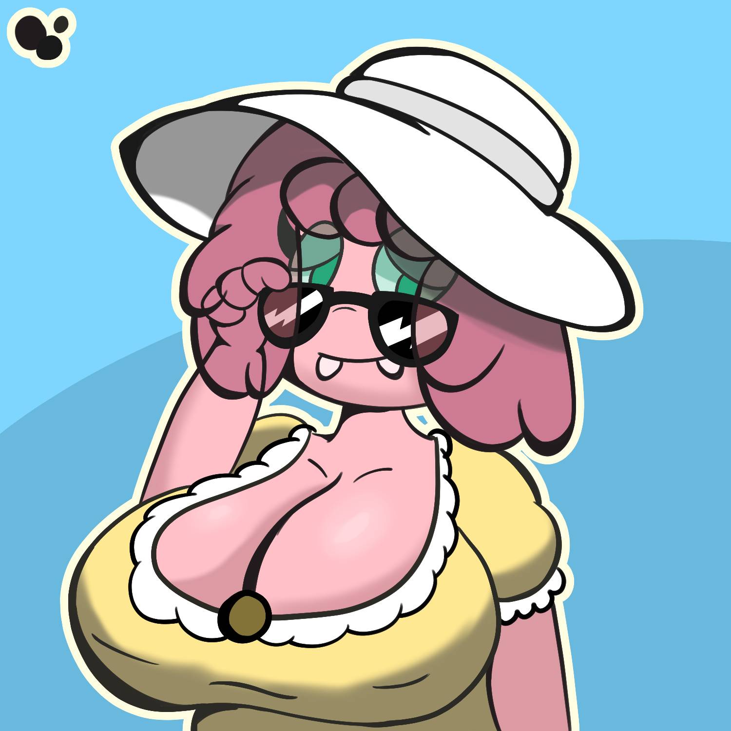 Summer Boo! by LittleEmberArt on DeviantArt