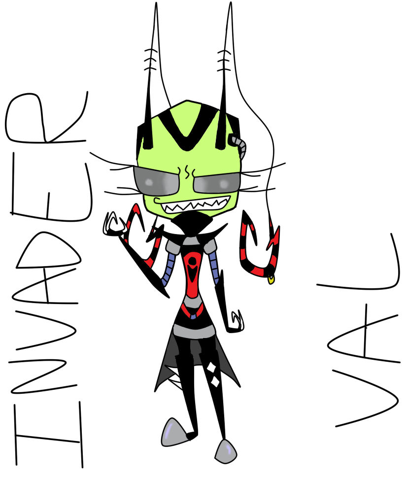 Invader Val Request- Invader Val by InvaderHaven on DeviantArt