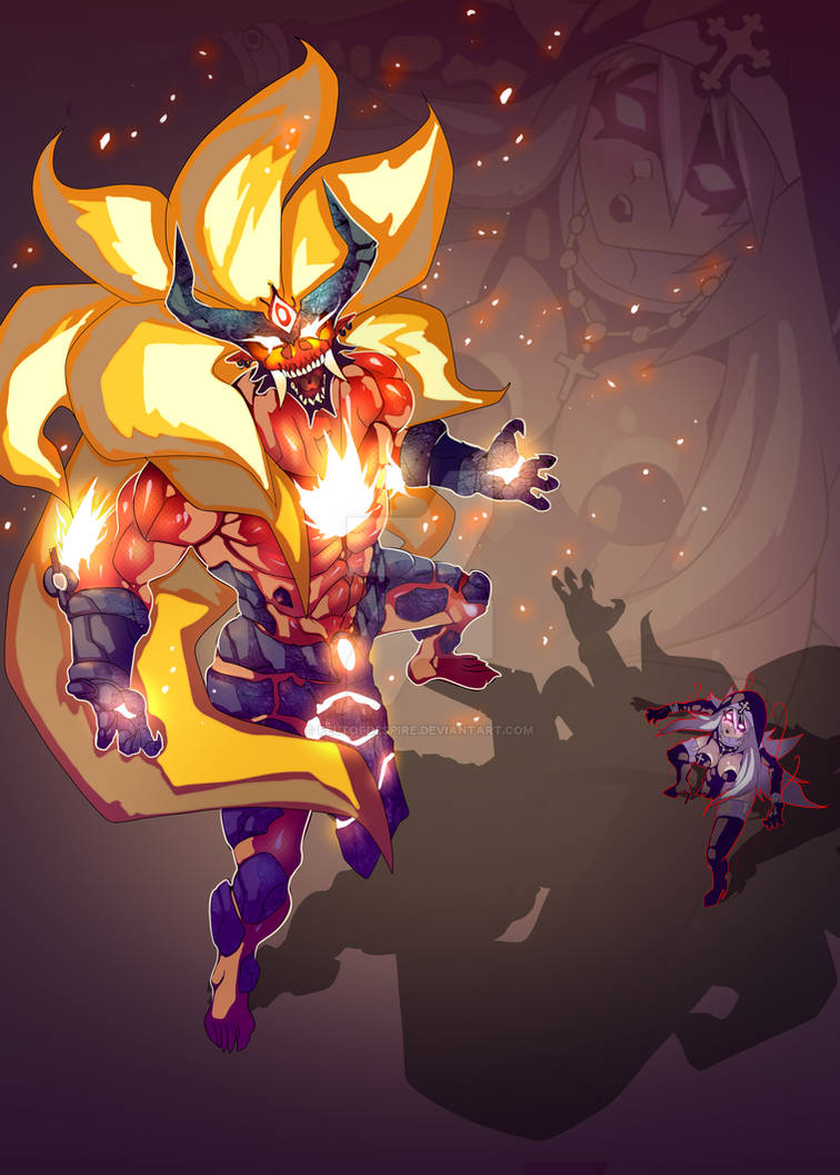 Simple Ifrit Ifrit by feltofdespire on DeviantArt