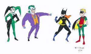 The KP cast as Batman