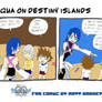 Aqua meets sora and riku