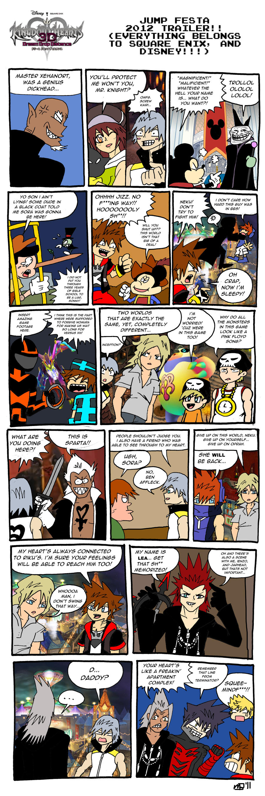 KH3DS 2012 Jump Festa Trailer