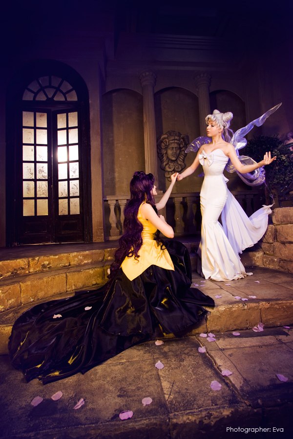 Queen Serenity and Luna