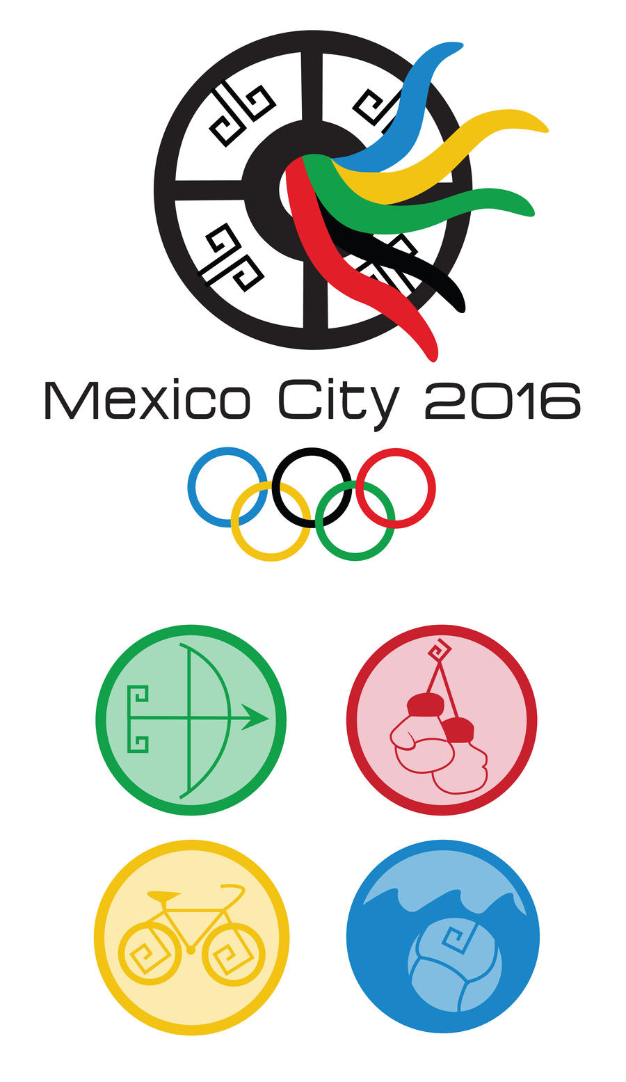 Mexico City Olympics - Logo