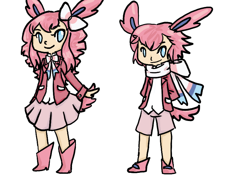 PKMN: Sylveon Gijinka