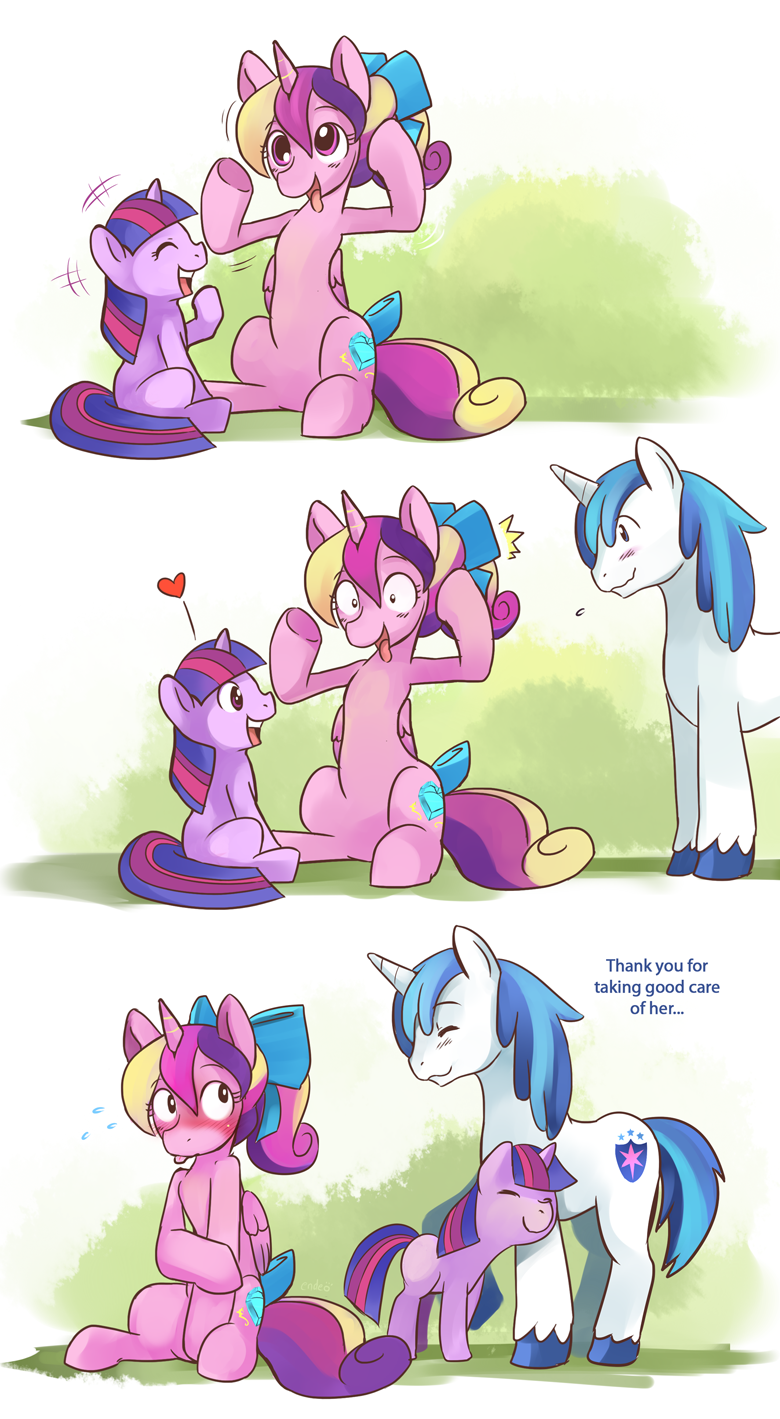 foal-sitter Cadance