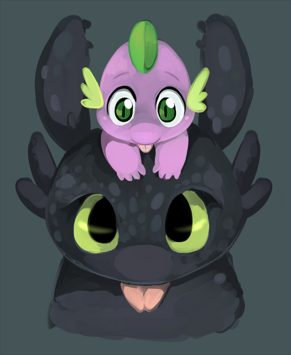 Toothy And Spike