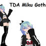 [MMD] TDA Miku Gothic! |10 watchers gift| {Dl!}