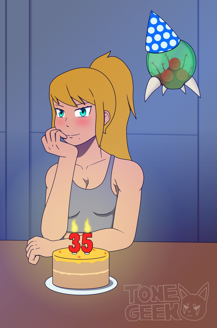 Samus Date Return of Birthday Samus! by ToneGeek on DeviantArt