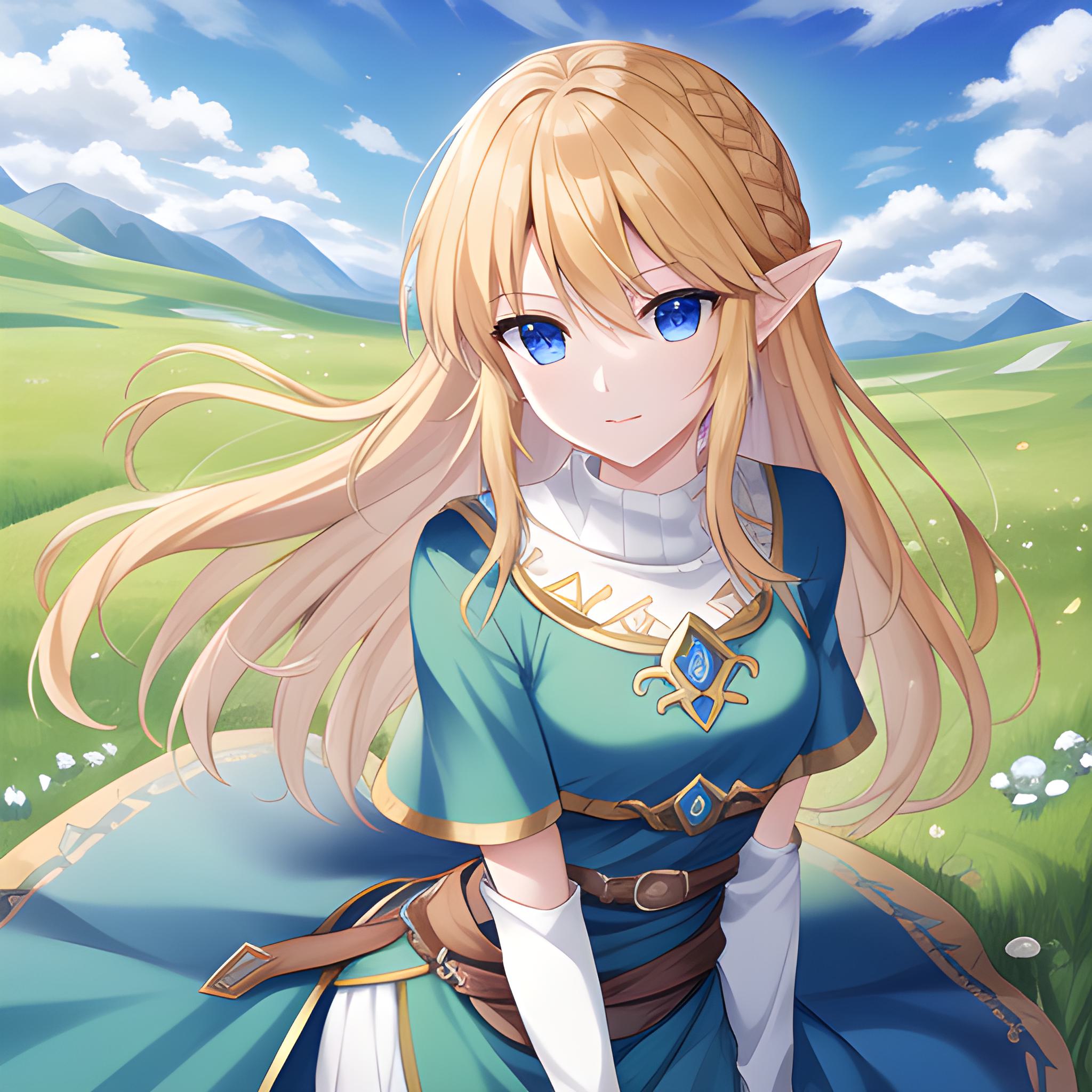 Princess Zelda 1 by UtopAIart on DeviantArt