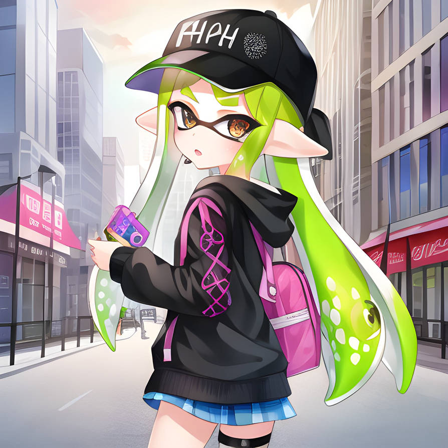 Inkling Girl 14 by UtopAIart on DeviantArt