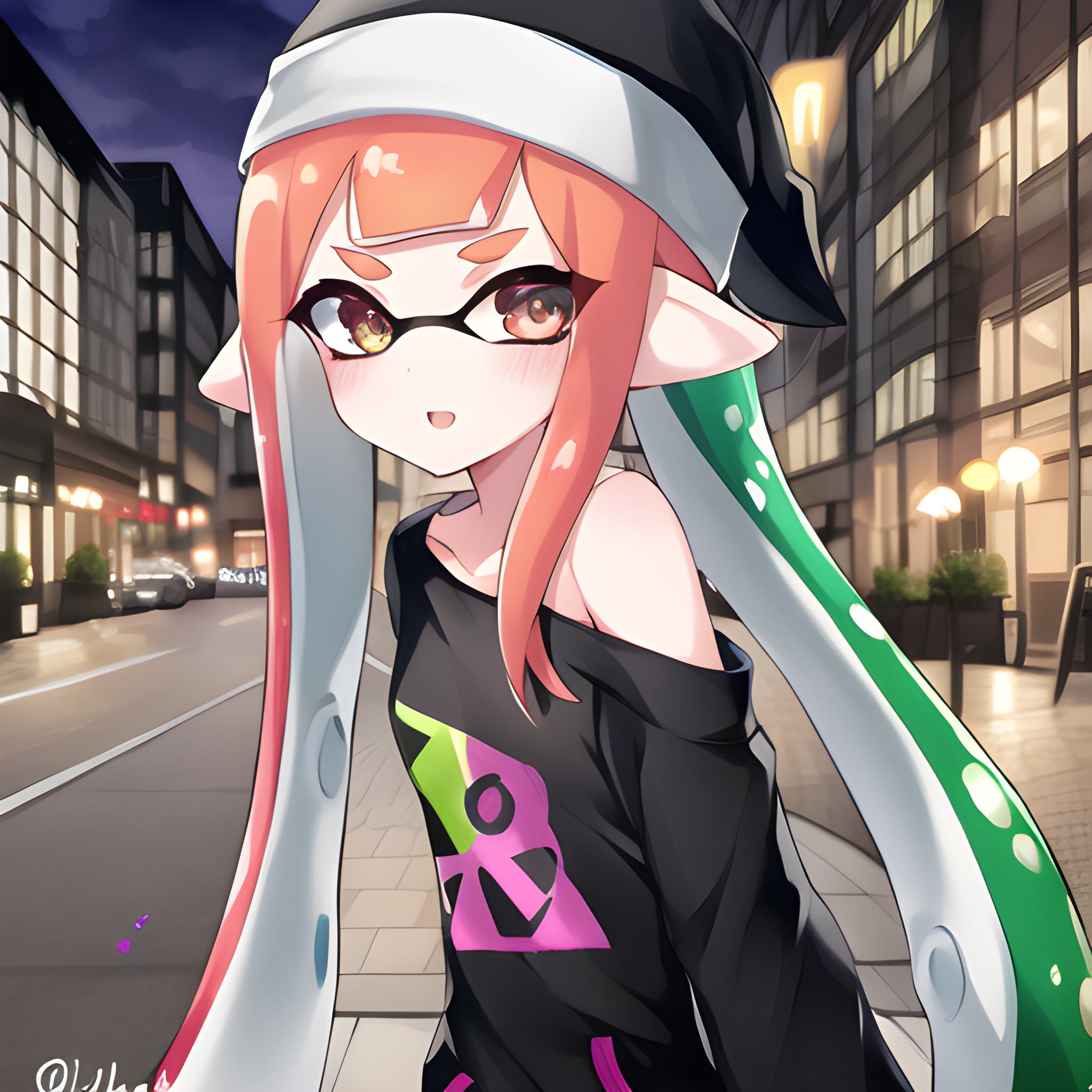 Inkling Girl 17 by UtopAIart on DeviantArt
