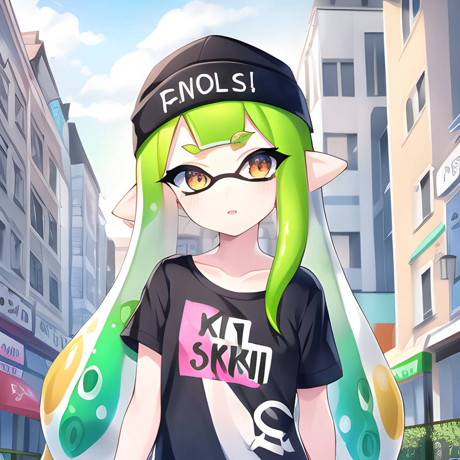 Inkling Girl 20 by UtopAIart on DeviantArt