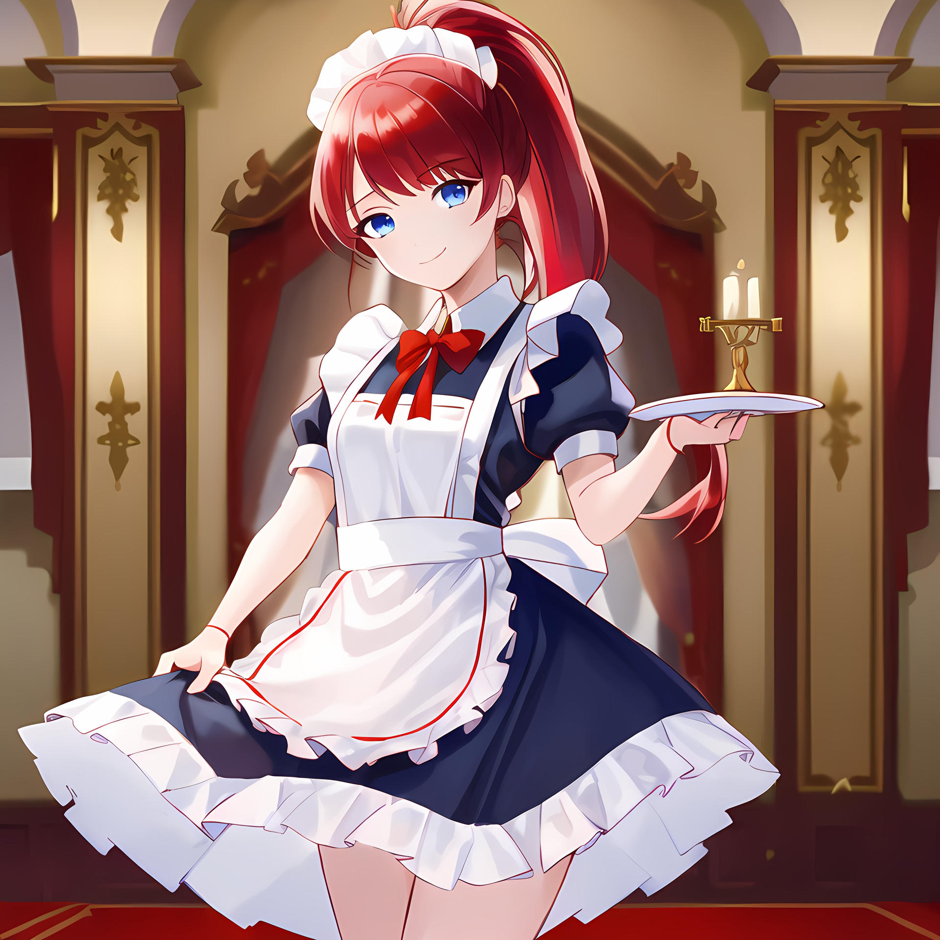 Maid 34 By UtopAIart On DeviantArt maid-34-by-utopaiart-on-deviantart