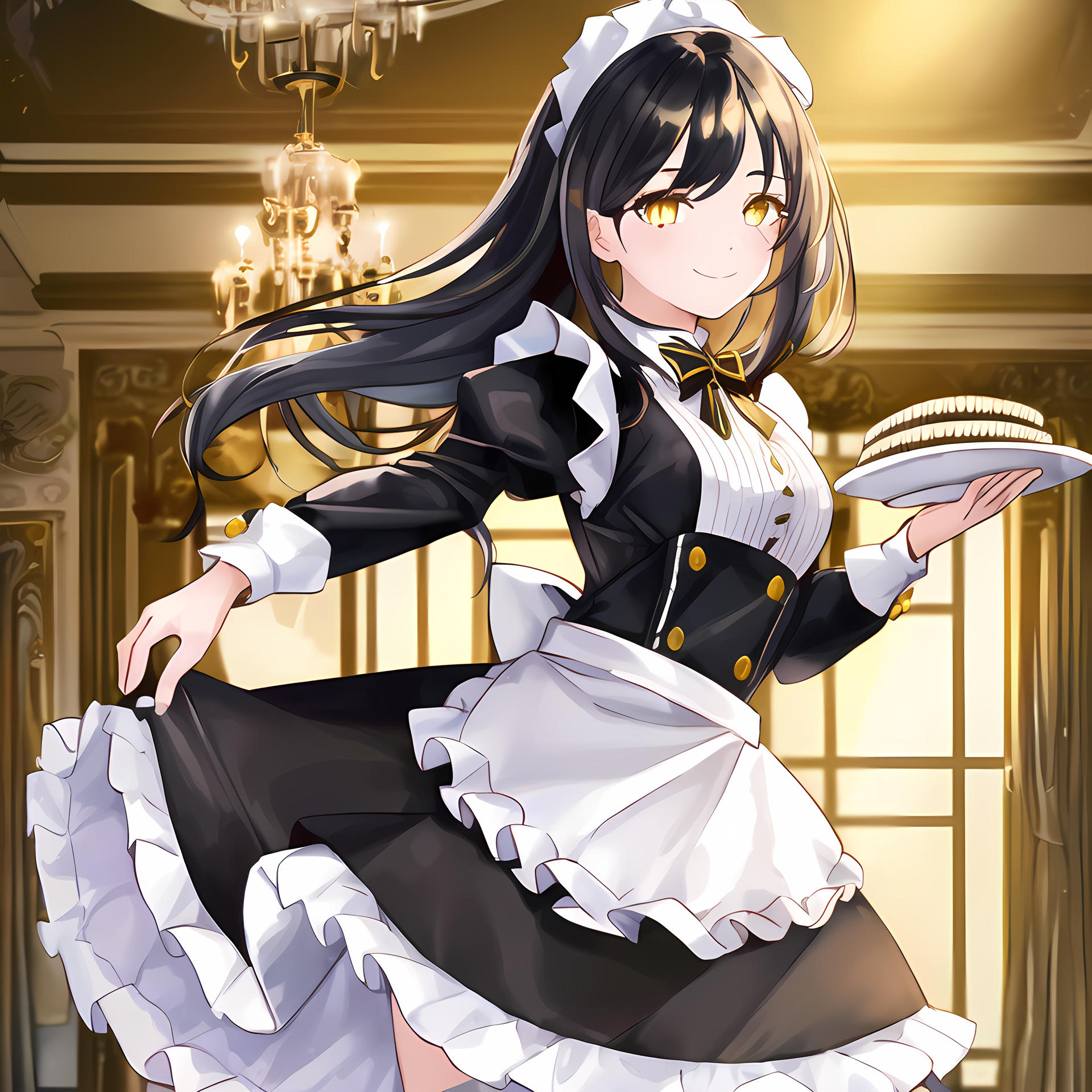 Maid 37 By UtopAIart On DeviantArt maid-37-by-utopaiart-on-deviantart