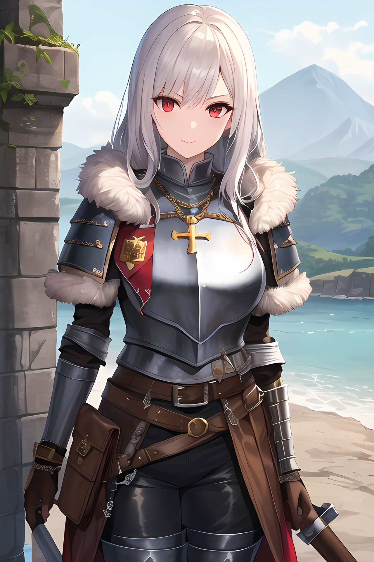 Knight Lady 3 By UtopAIart On DeviantArt knight-lady-3-by-utopaiart-on-deviantart