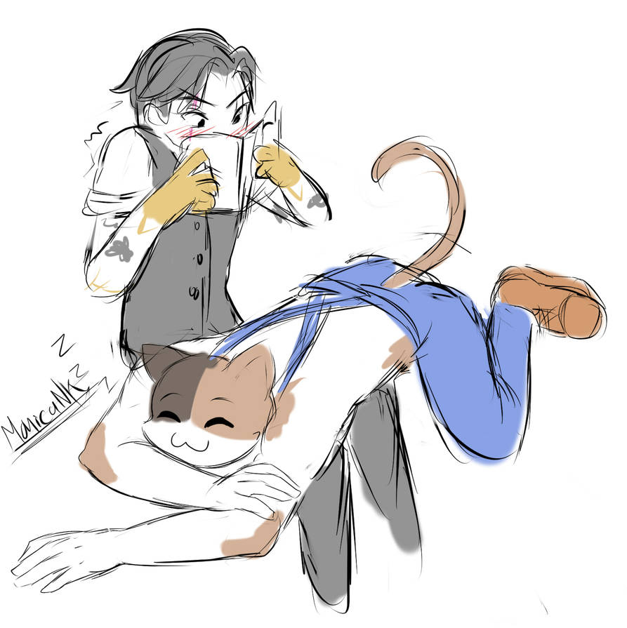 Meowscles X Ripple Midas x Meowscles by MonicaNK on DeviantArt