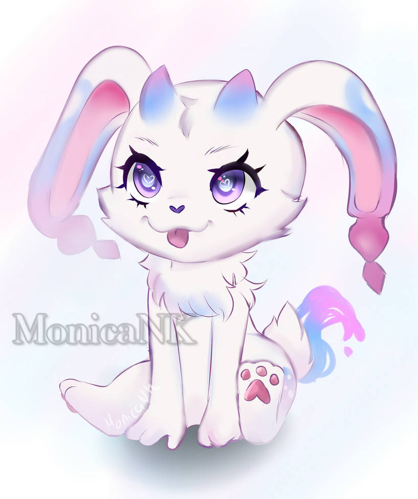 Chibis Rabbids Rabbit cute chibi by MonicaNK on DeviantArt
