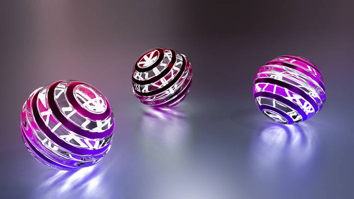 Glowing Balls 3