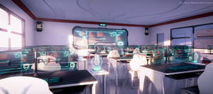 Sci-fi Anime Classroom